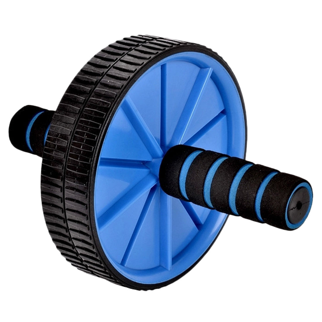 Double Wheel Abdominal Roller - Core Strength and Stability Trainer