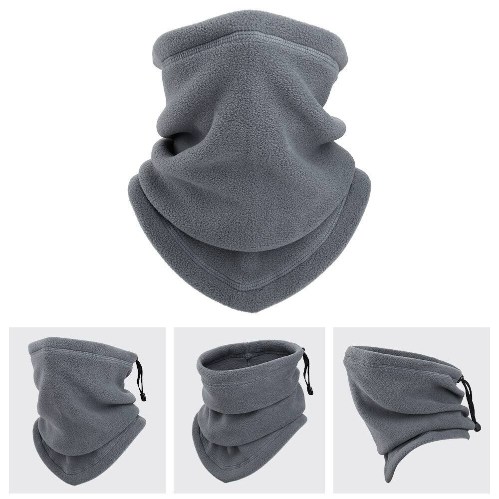 Winter Windproof Fleece Neck Gaiter – Warm and Breathable Tube Scarf for Men and Women