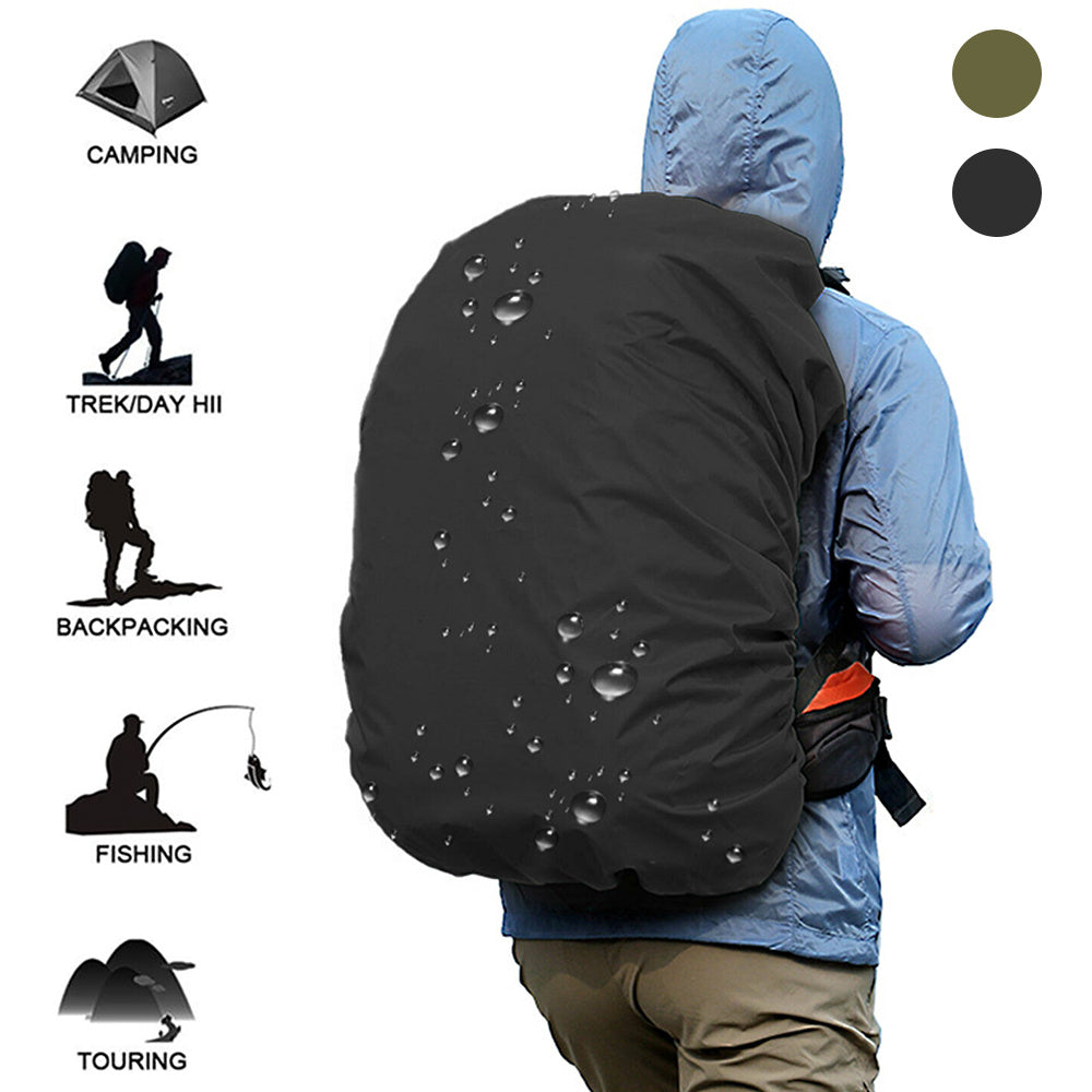 Waterproof Backpack Rain Cover for Outdoor Adventures - Multiple Sizes