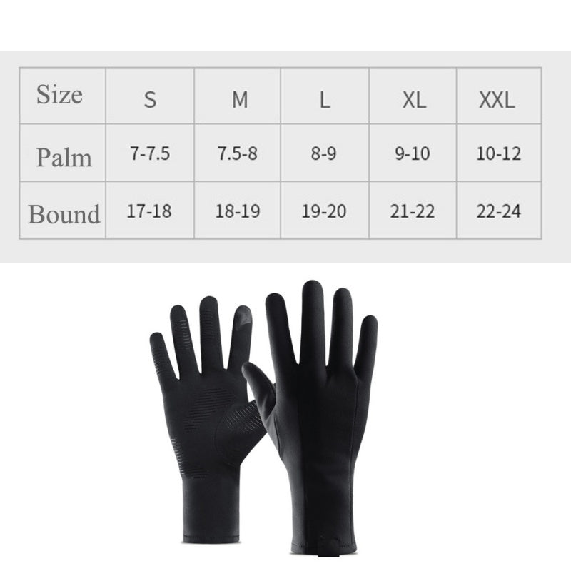 Windproof Non-Slip Lightweight Gloves for Running and Cycling