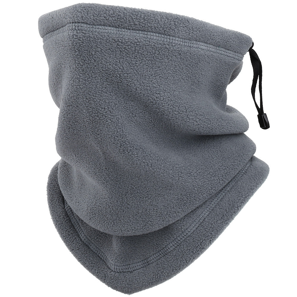 Winter Windproof Fleece Neck Gaiter – Warm and Breathable Tube Scarf for Men and Women