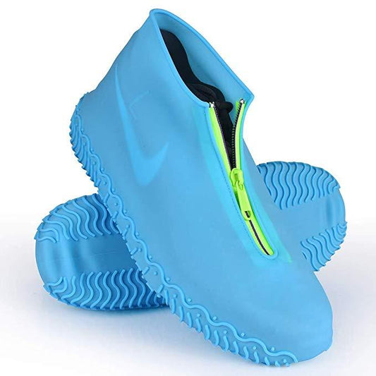 Waterproof Silicone Shoe Covers with Non-Slip Design - Reusable and Durable