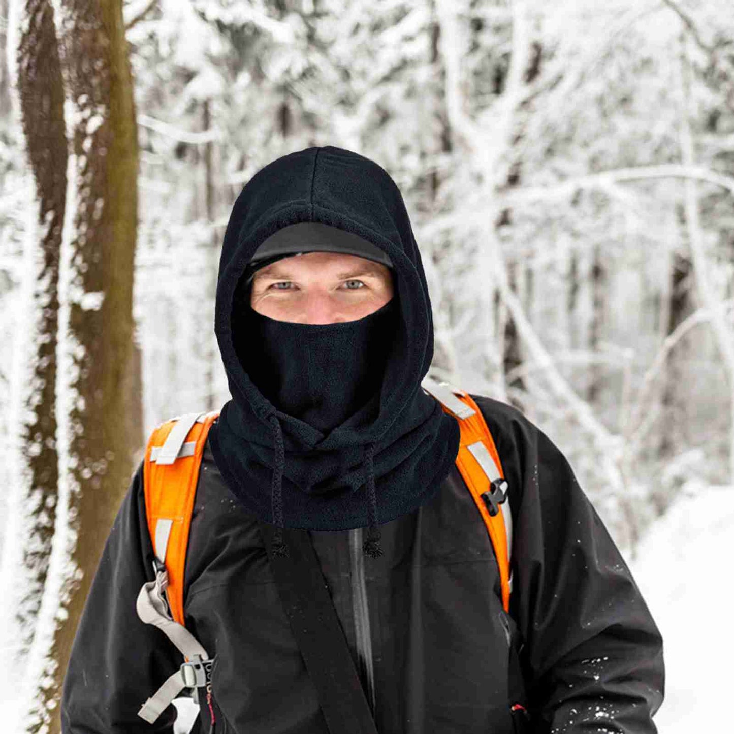 Winter Polar Fleece Neck Warmer & Face Cover – Versatile Cap for Outdoor Sports